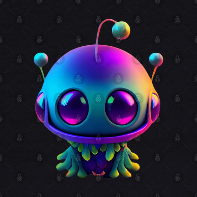 Cute Alien 03 by 3web3art